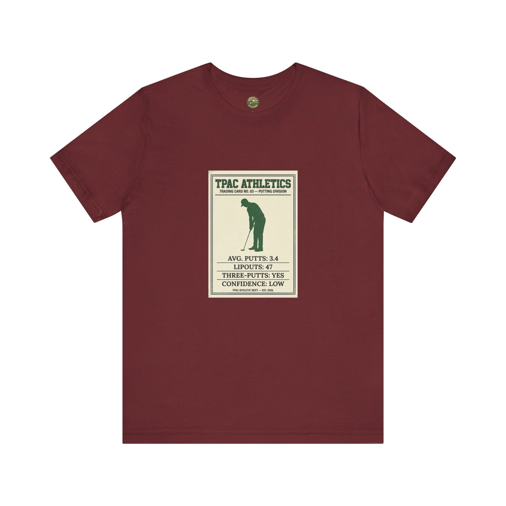 TPAC Trading Card No. 03 Tee — Vintage Collegiate