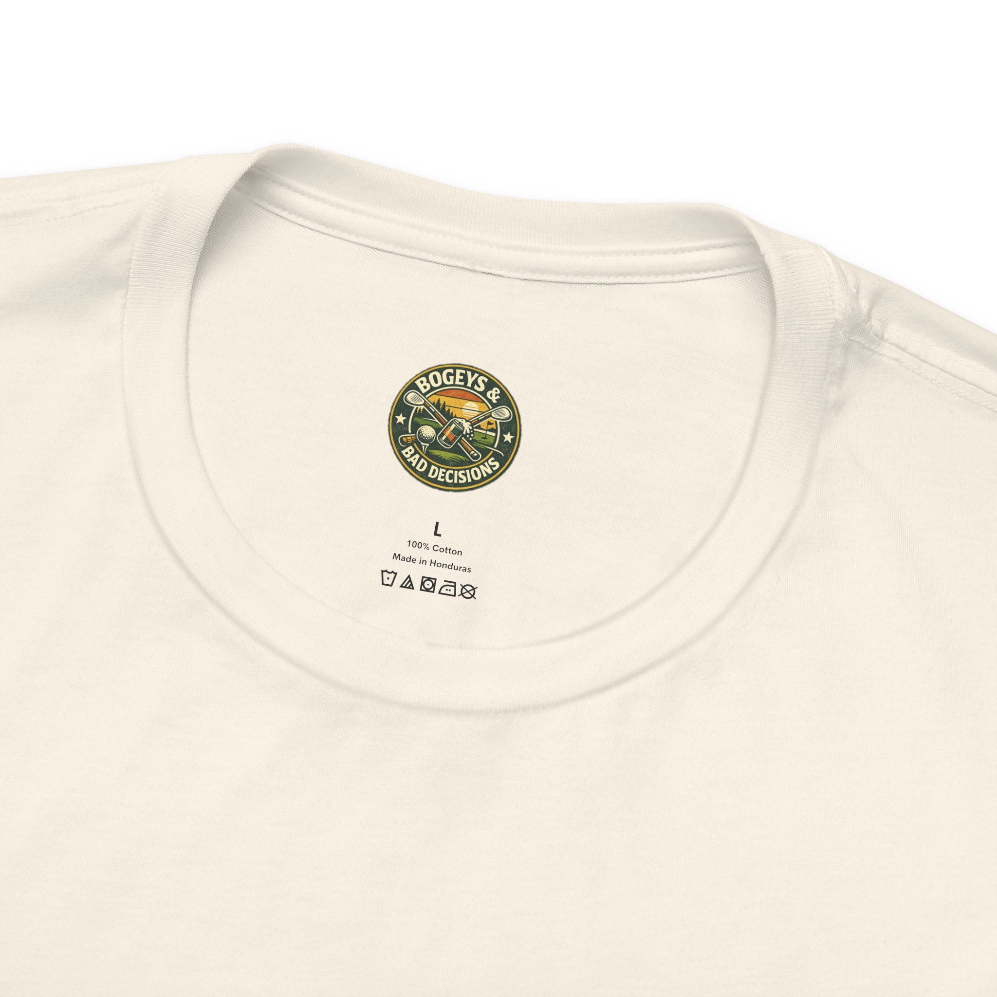 Out of Bounds Club Tee - Crossed Stakes Heraldic Mark