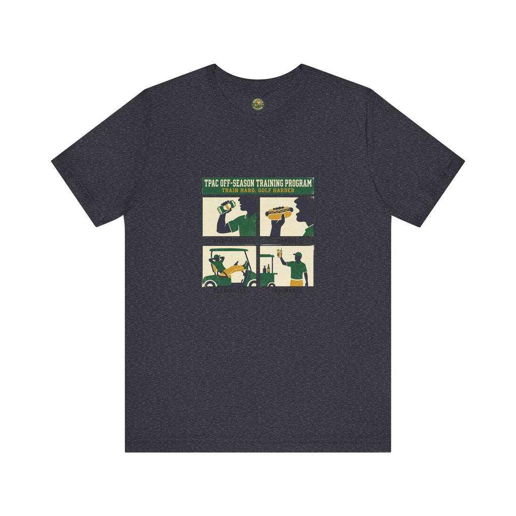 TPAC Off-Season Training tee - Vintage 4-Panel Workout Poster