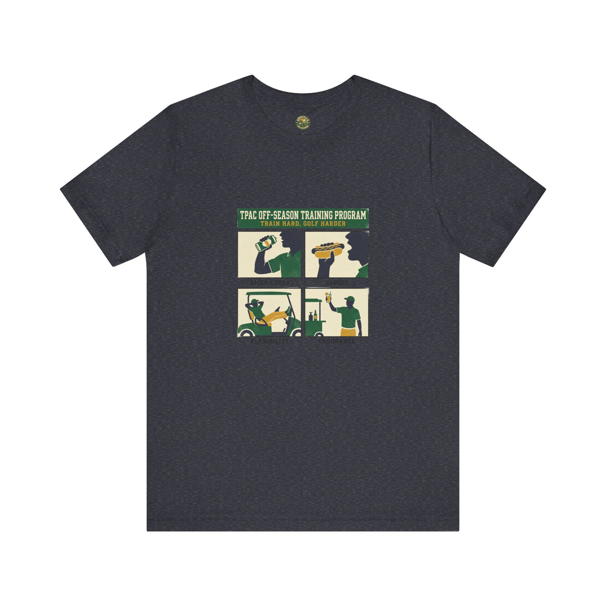TPAC Off-Season Training tee - Vintage 4-Panel Workout Poster