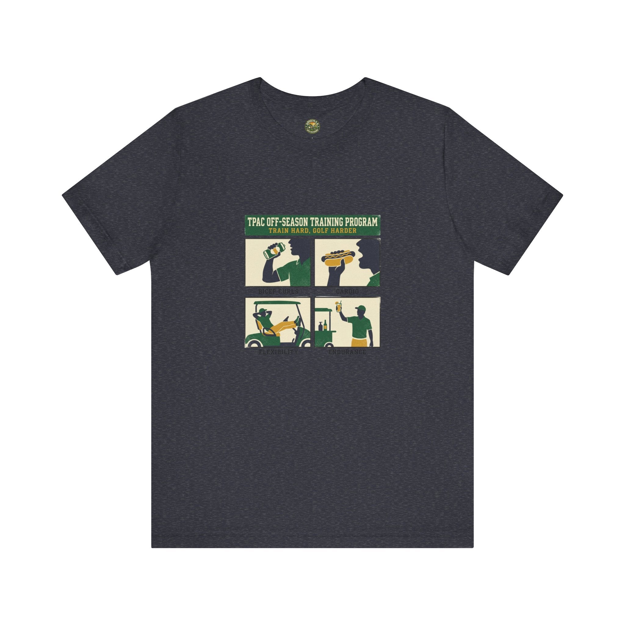 TPAC Off-Season Training tee - Vintage 4-Panel Workout Poster