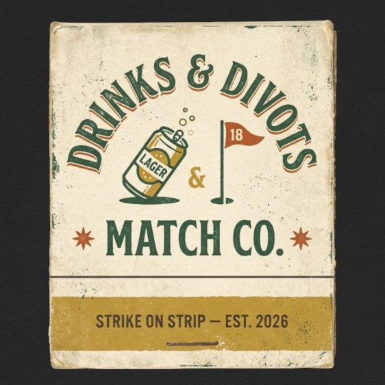 D&D Match Co. Tee — Vintage Matchbook Cover