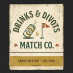 D&D Match Co. Tee — Vintage Matchbook Cover