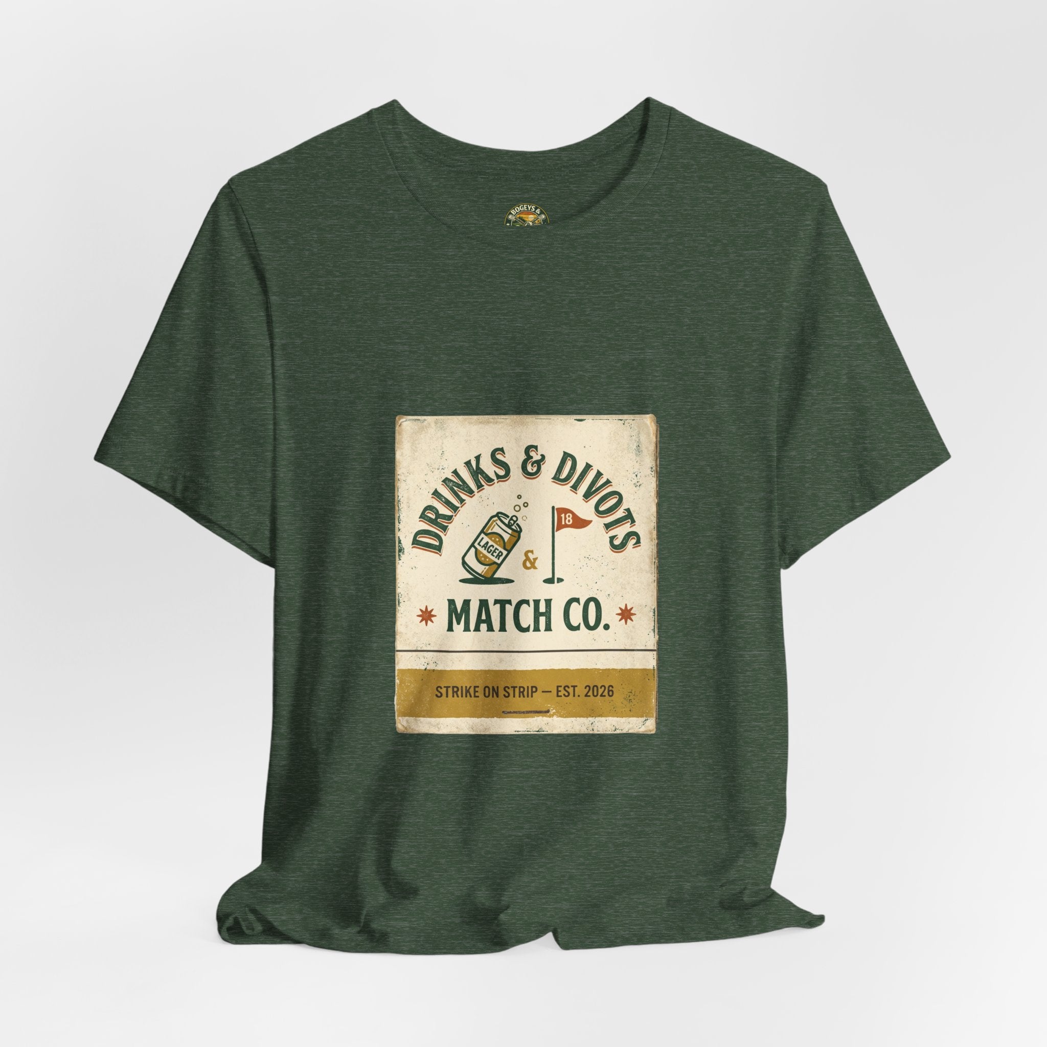 D&D Match Co. Tee — Vintage Matchbook Cover