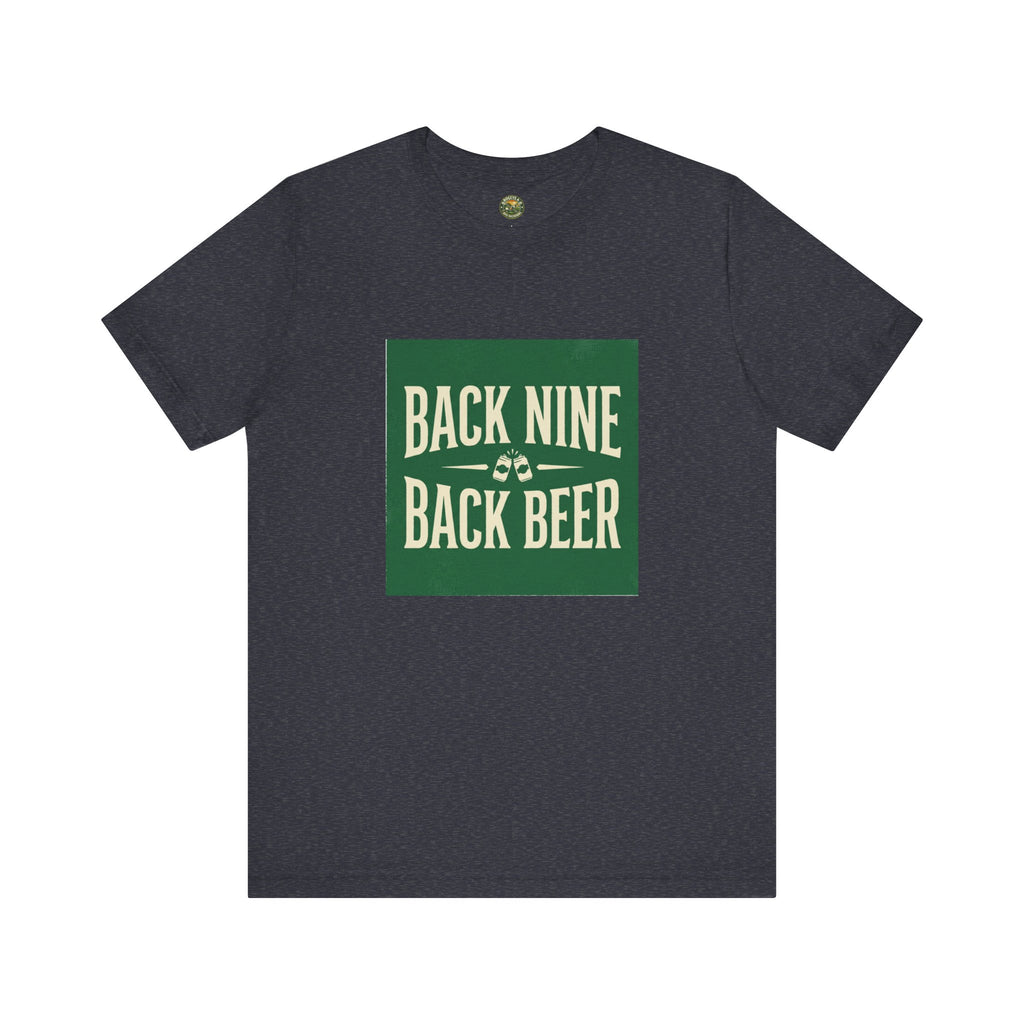Back Nine, Back Beer - Vintage Golf Tee