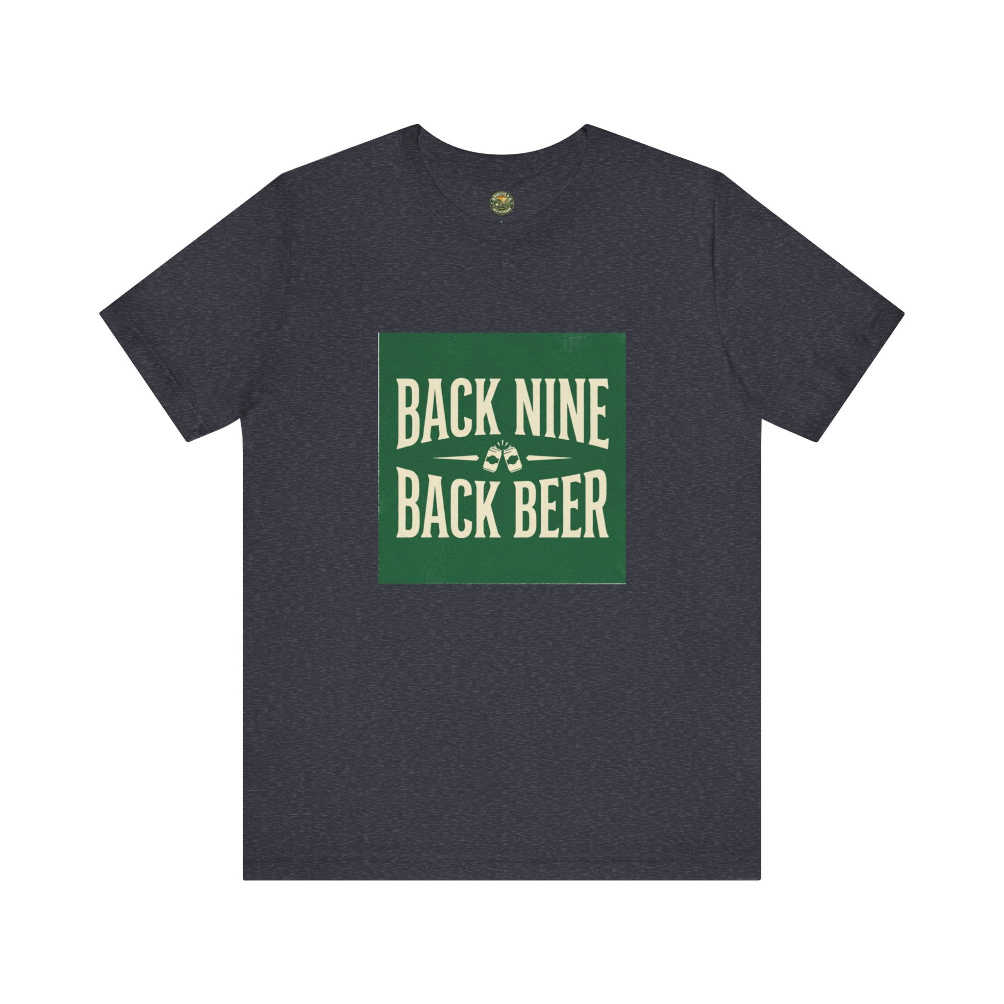 Back Nine, Back Beer - Vintage Golf Tee