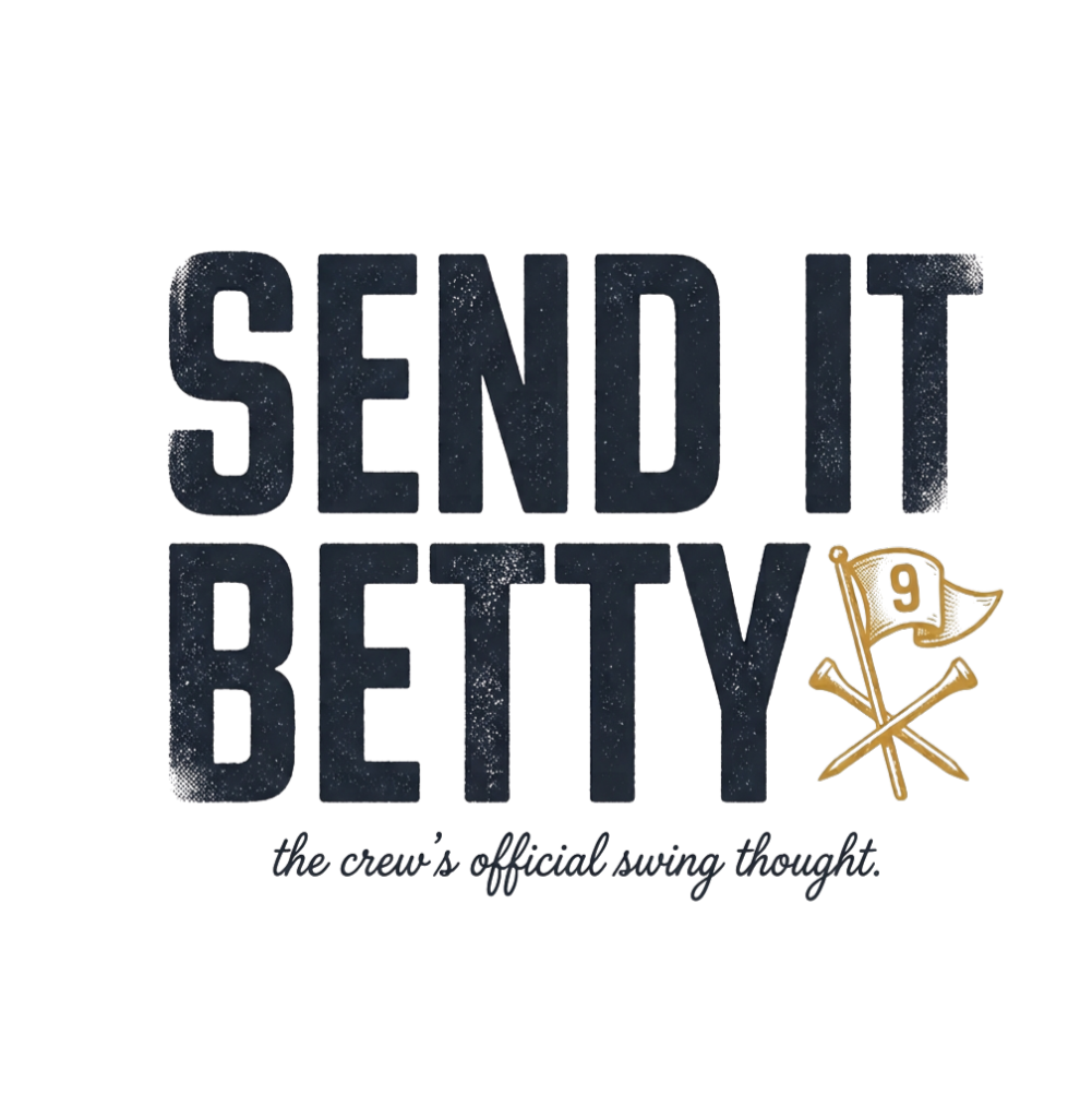 Send It, Betty V-Neck Tee — Back Nine Bettys