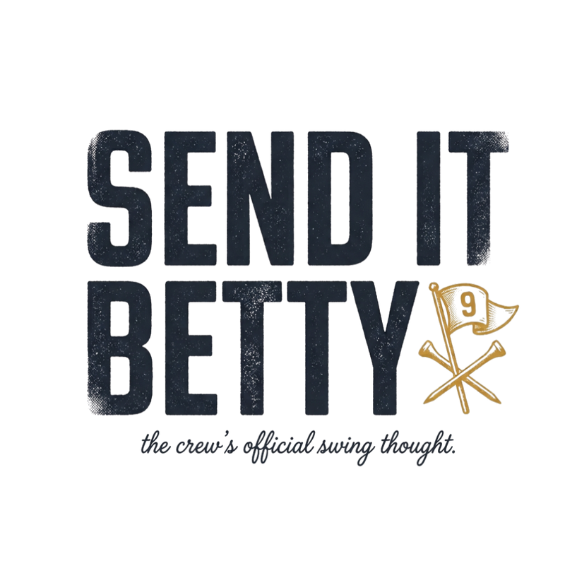 Send It, Betty V-Neck Tee — Back Nine Bettys