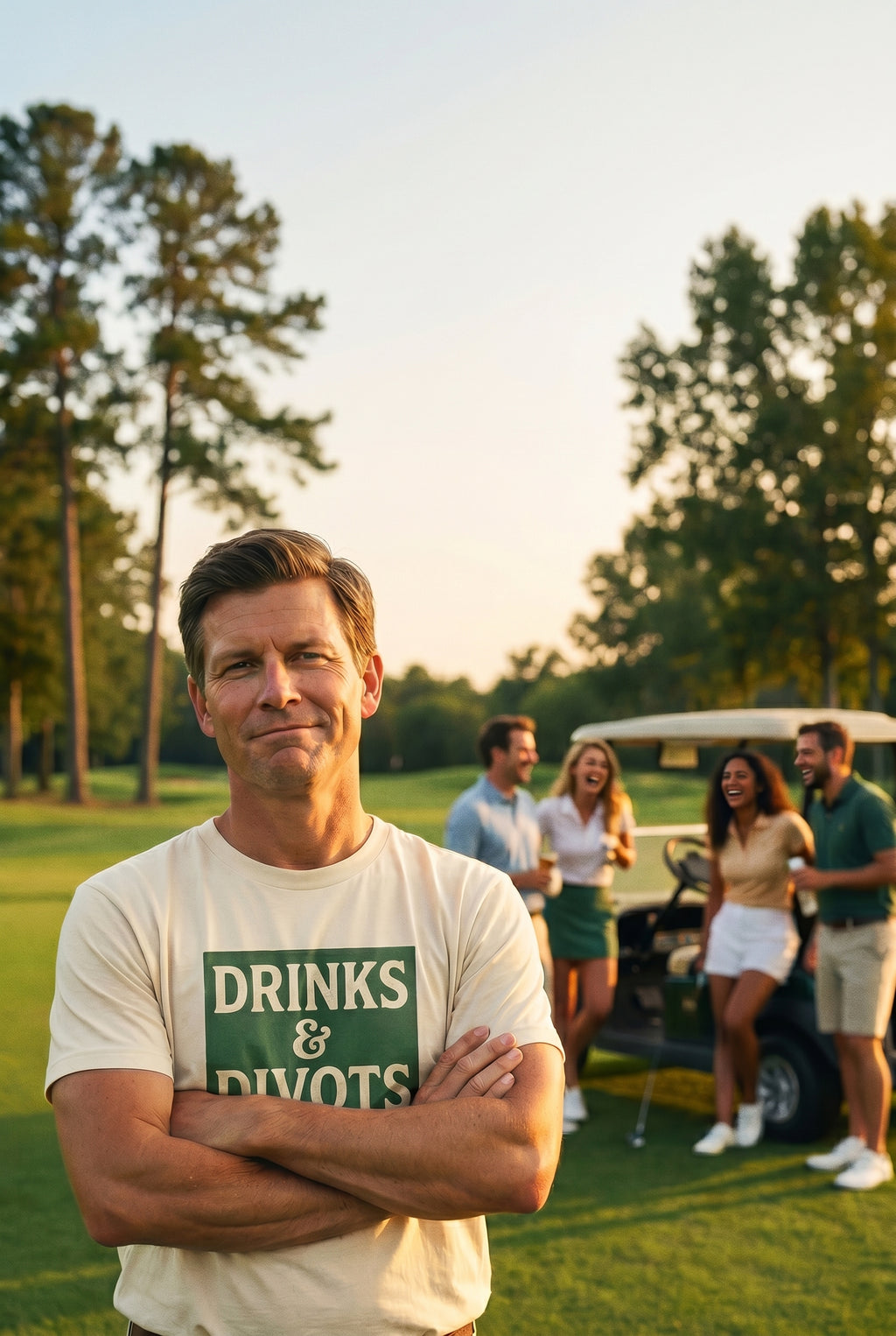 Drinks & Divots Tee - The Collection Flagship