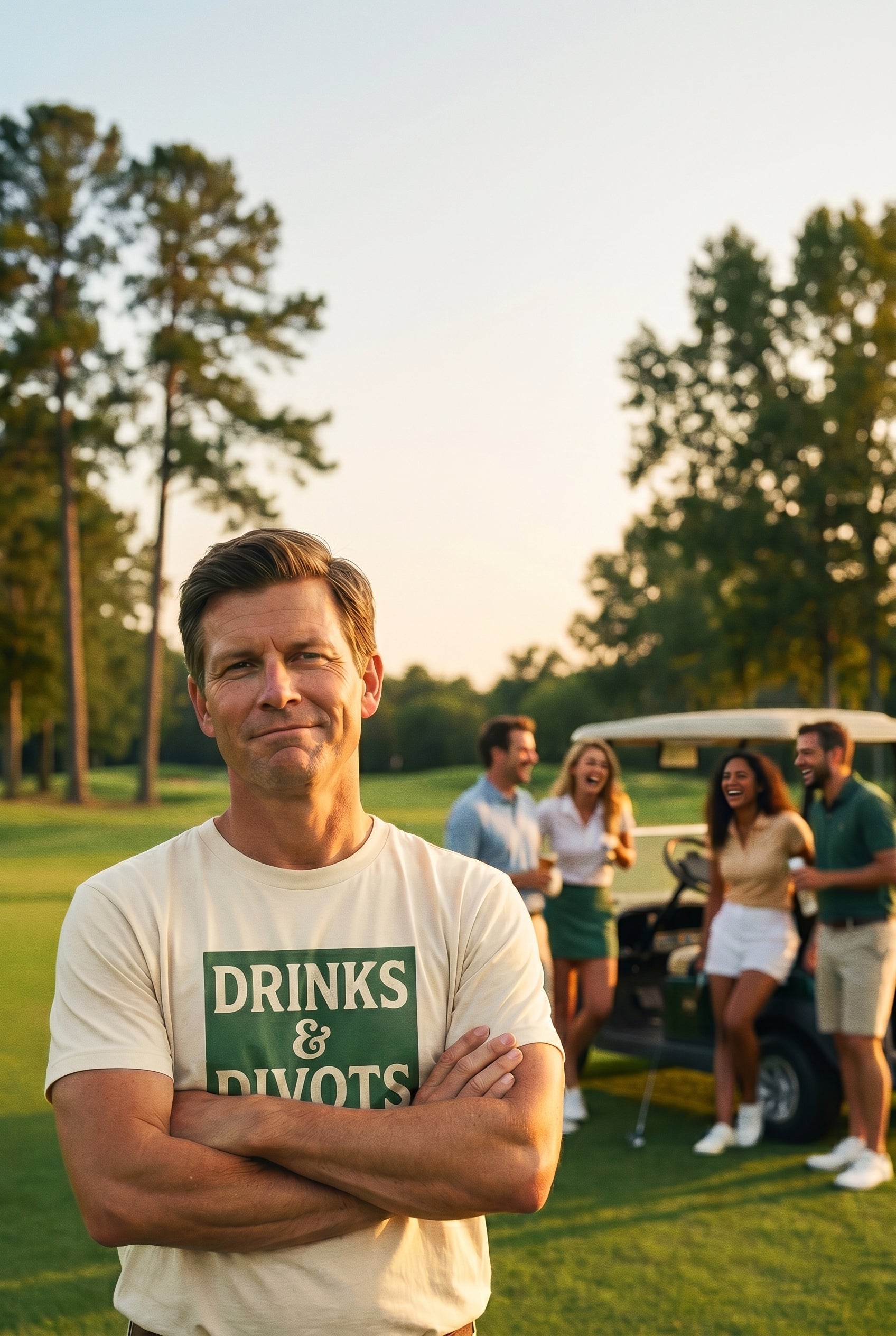Drinks & Divots Tee - The Collection Flagship