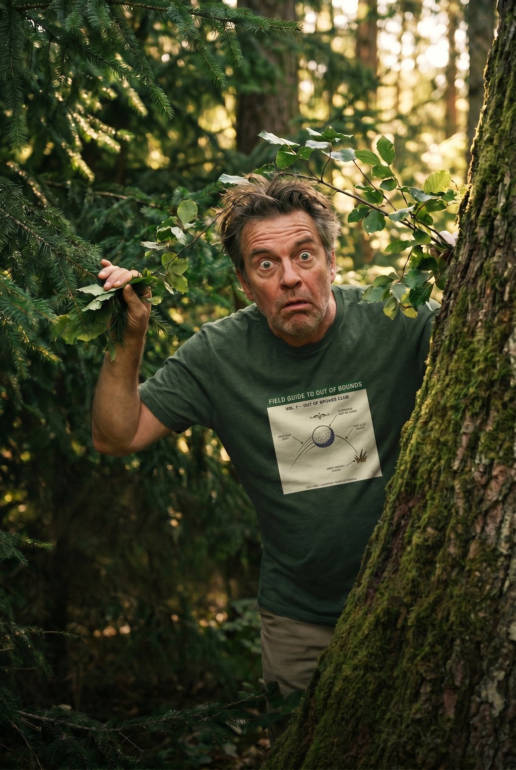 Field Guide To Out Of Bounds — OBC Vintage Naturalist Tee