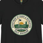Parks & Rec Golf Division Badge Tee
