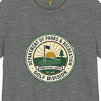 Parks & Rec Golf Division Badge Tee
