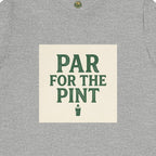 Par For The Pint — Vintage Cream Golf & Beer Tee