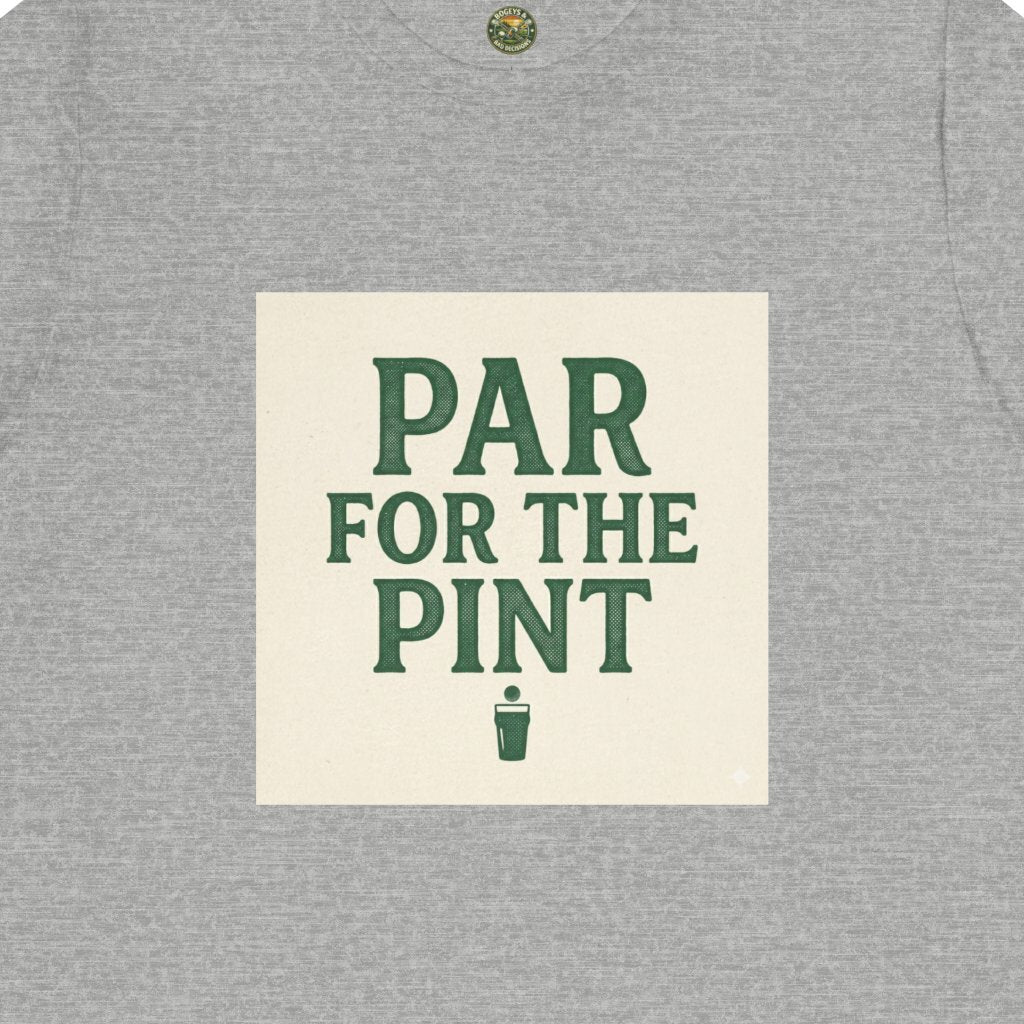 Par For The Pint — Vintage Cream Golf & Beer Tee