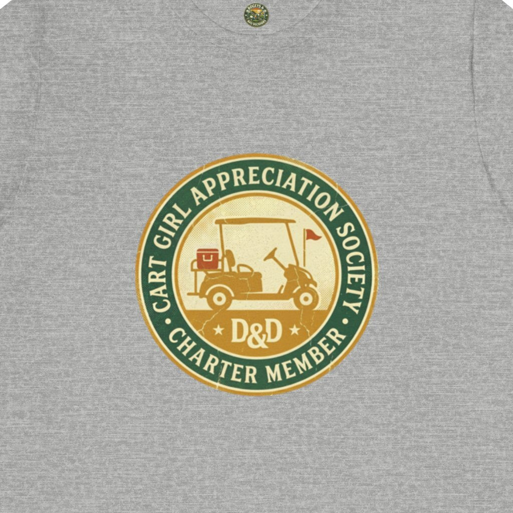 Cart Girl Appreciation Society Tee — Vintage Tribute Badge