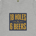 18 Holes, 6 Beers Tee