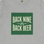 Back Nine, Back Beer - Vintage Golf Tee