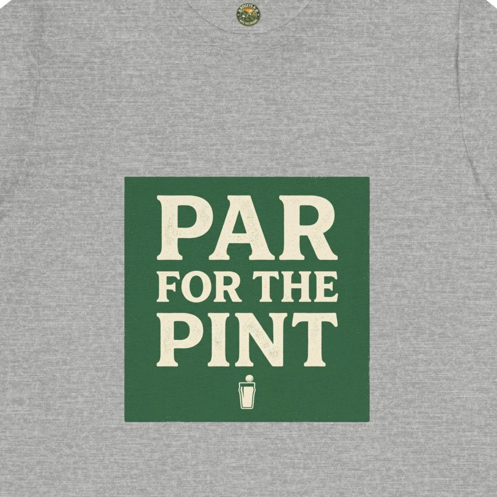 Par For The Pint - Green Label Vintage Golf & Beer Tee