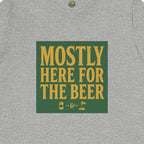 Mostly Here for the Beer - Vintage Golf Tee