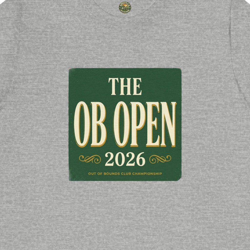 The OB Open Tee — Vintage Tournament Poster