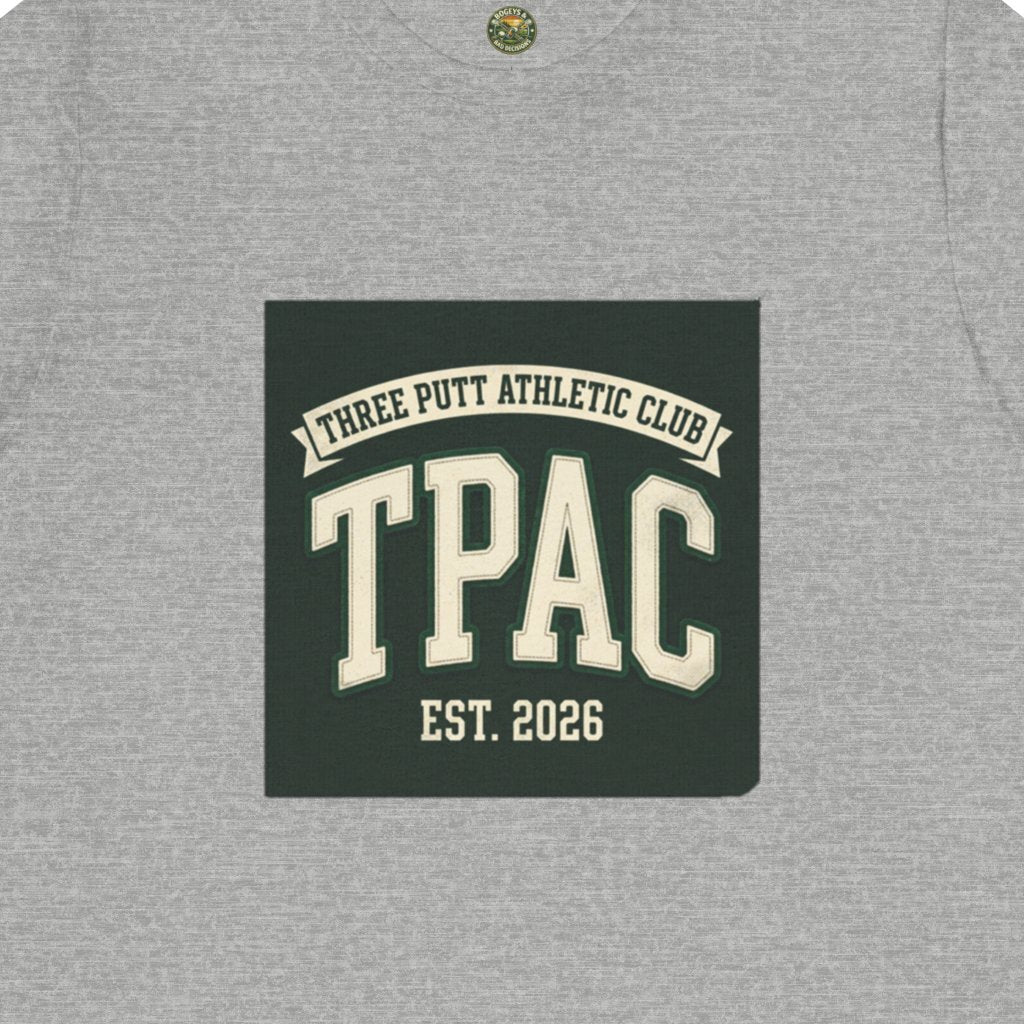 TPAC Varsity Monogram Tee - Three Putt Athletic Club