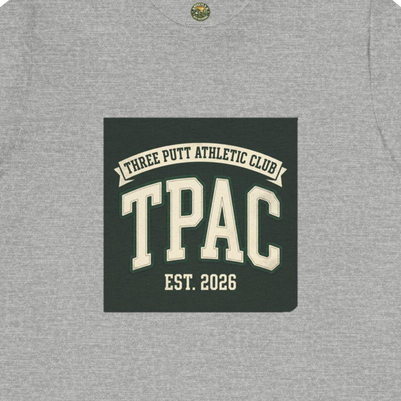 TPAC Varsity Monogram Tee - Three Putt Athletic Club