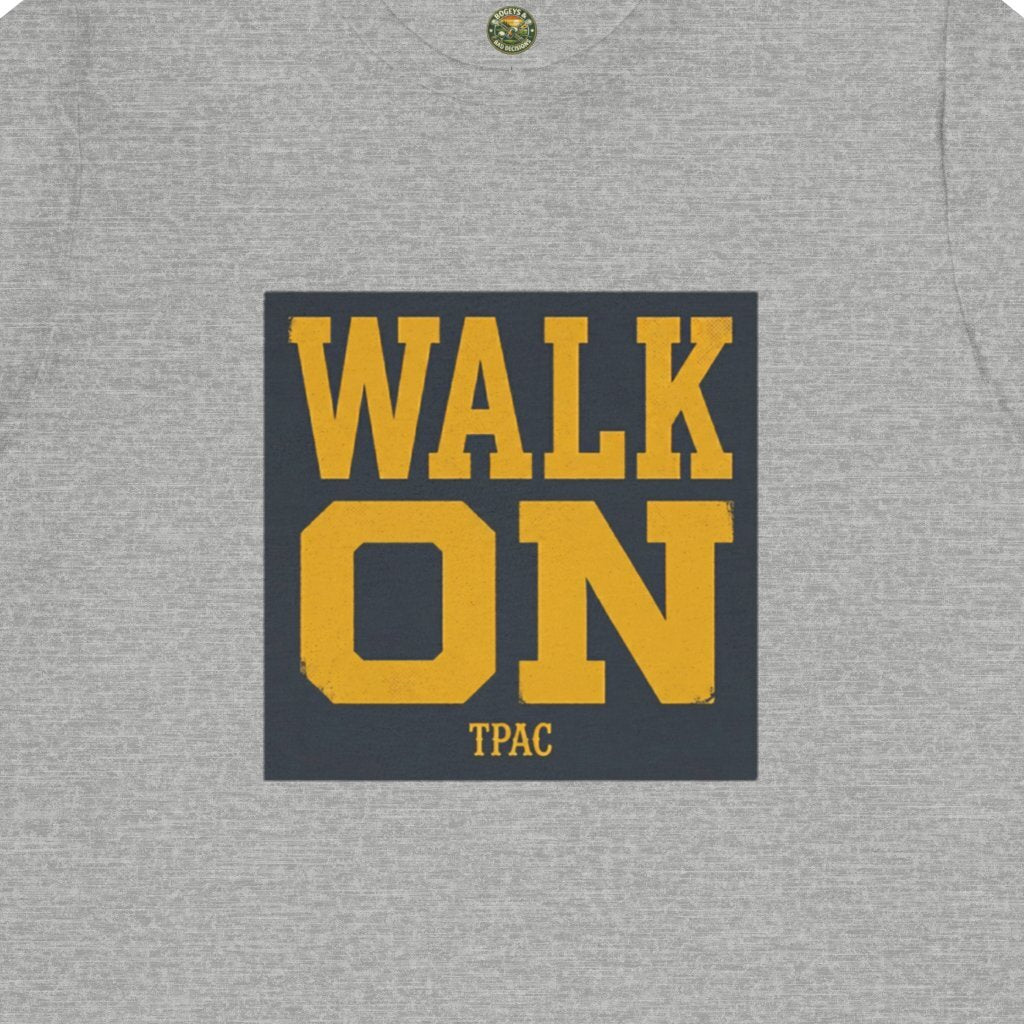 Walk On Tee - TPAC Vintage Varsity Typography