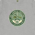 OBC Annual Meeting Tee - Agenda: Lose Balls, Complain
