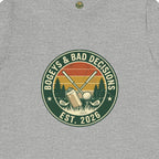 Bogeys & Bad Decisions Logo Tee