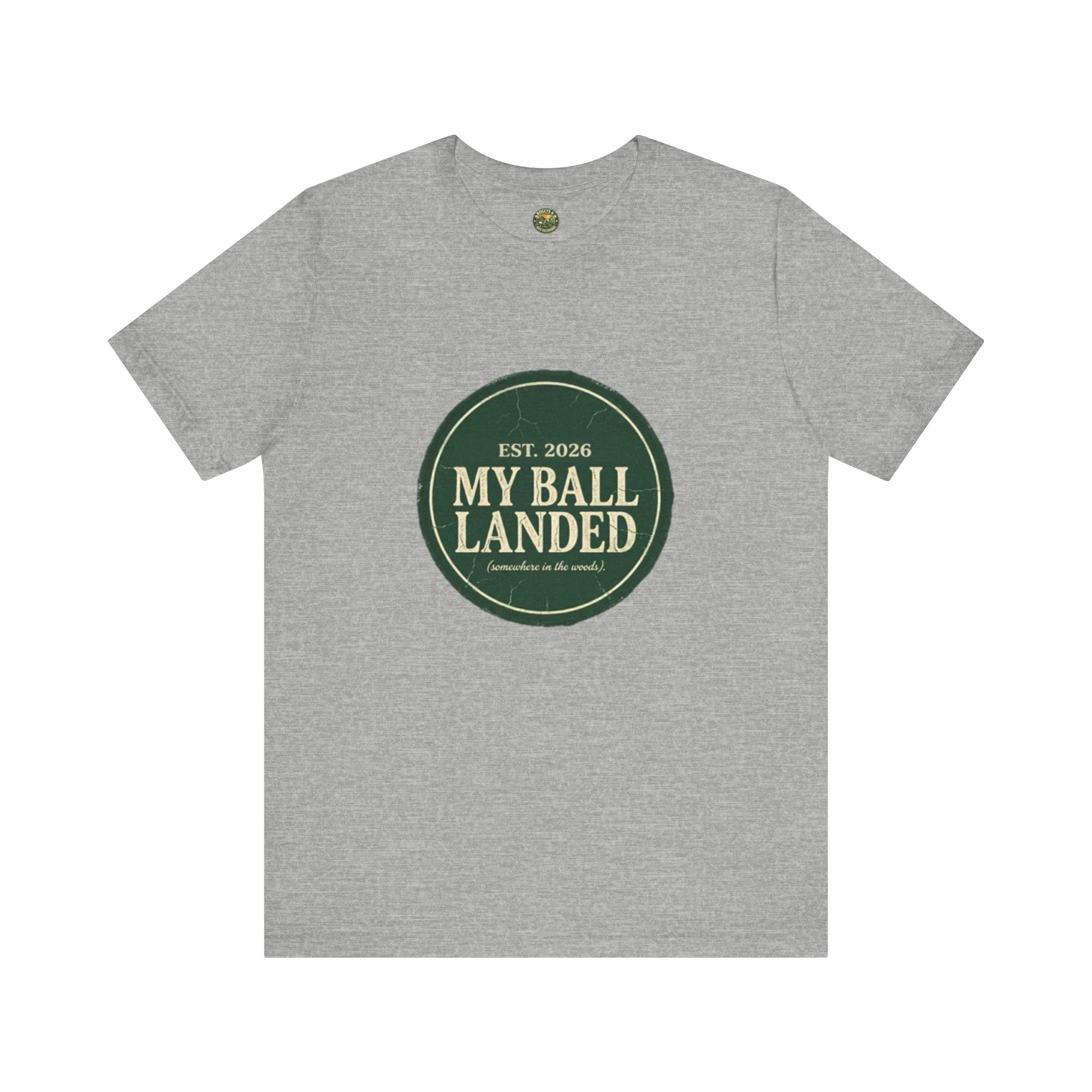 Out of Bounds Club Tee "My Ball Landed Somewhere in the Water" - Funny Golf Vintage Golf tshirt