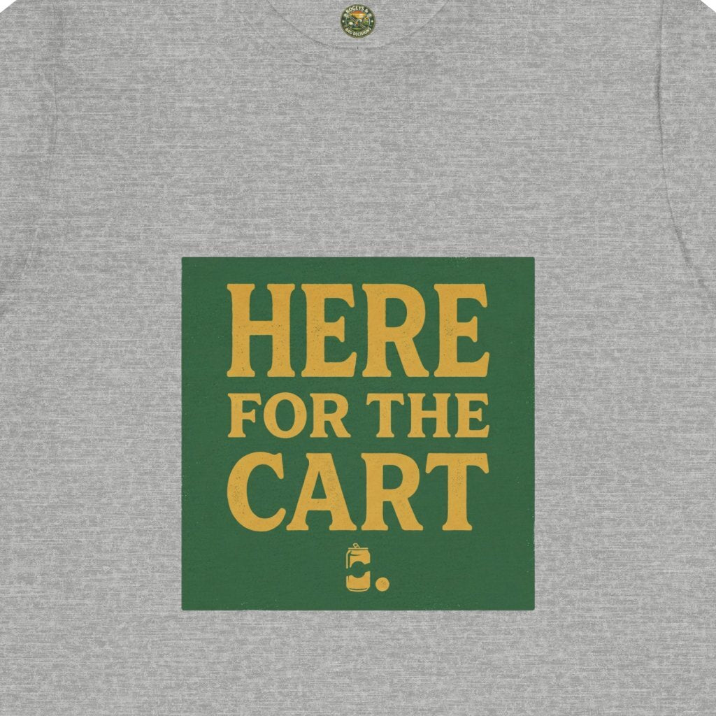 Here For The Cart — Vintage Golf & Beer Tee