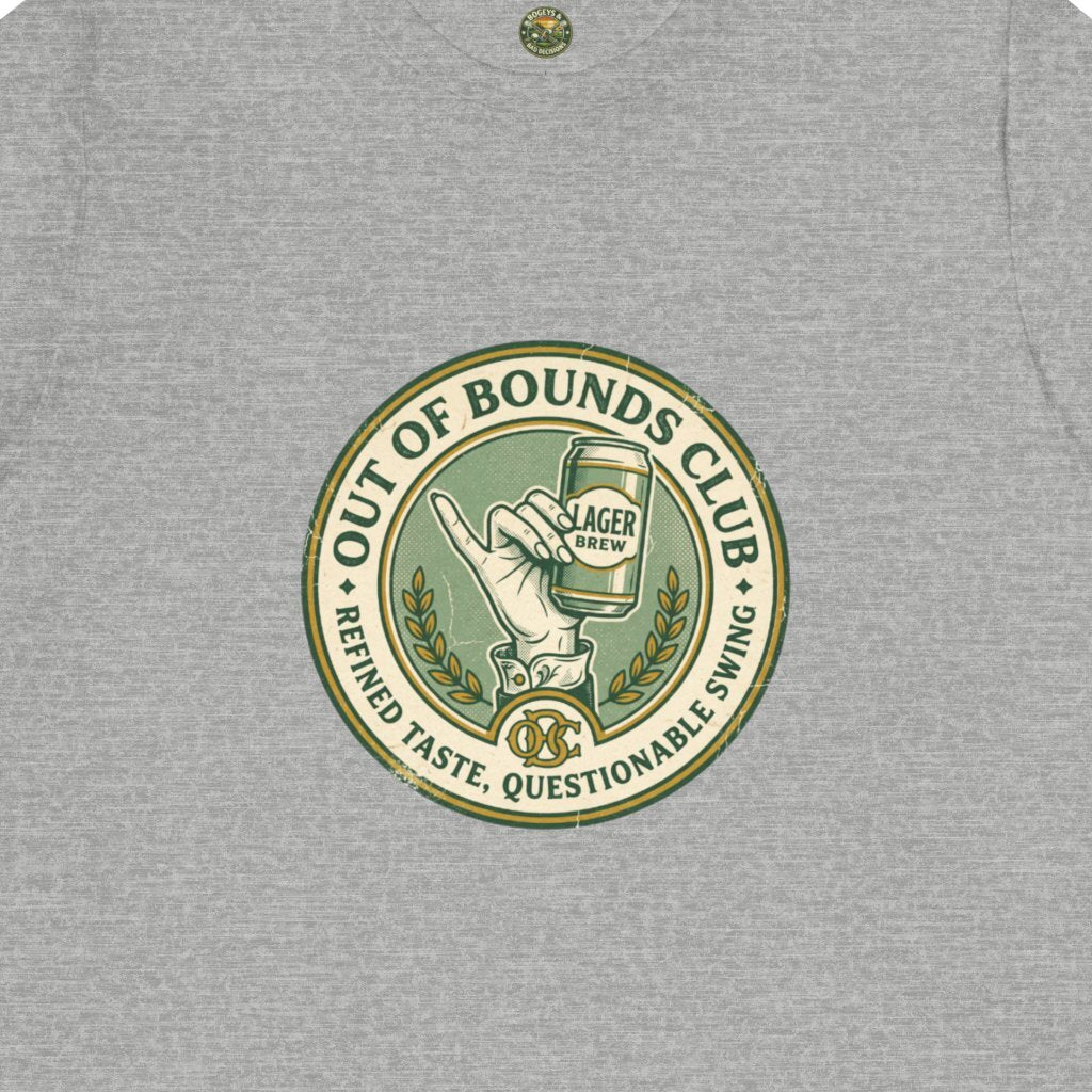 OBC Gatekeeper’s Crest Tee — Refined Taste, Questionable Swing