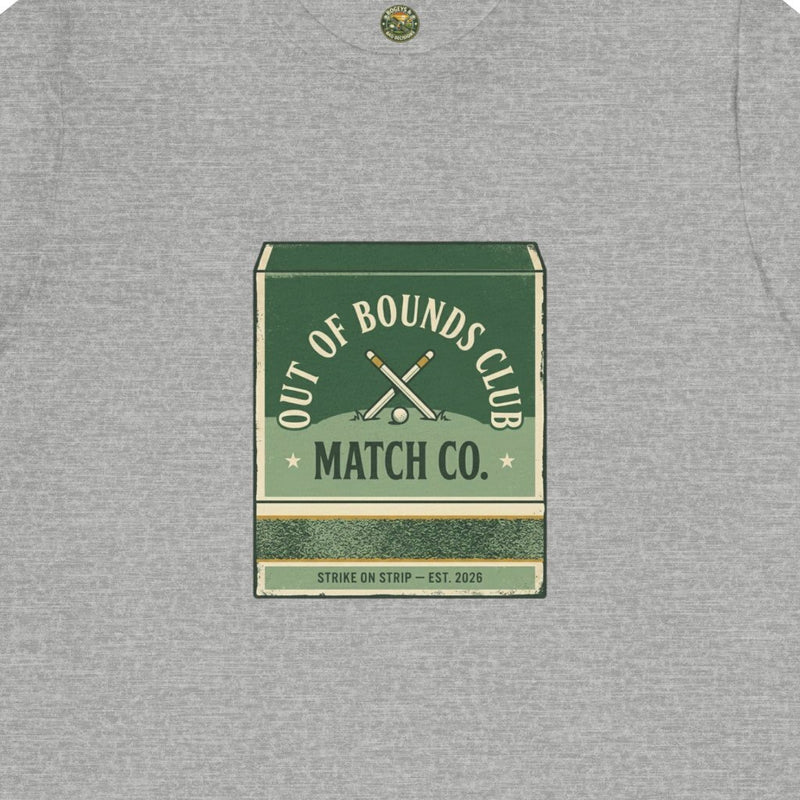 OBC Match Co. Tee — Vintage Matchbook Cover