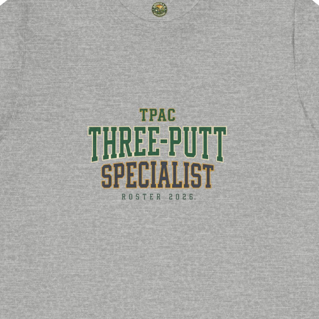 Three-Putt Specialist Tee - TPAC Jersey Nameplate