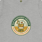 Old Fashioned Society Tee - Cocktail Badge