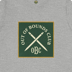 Out of Bounds Club Crossed Stakes Tee