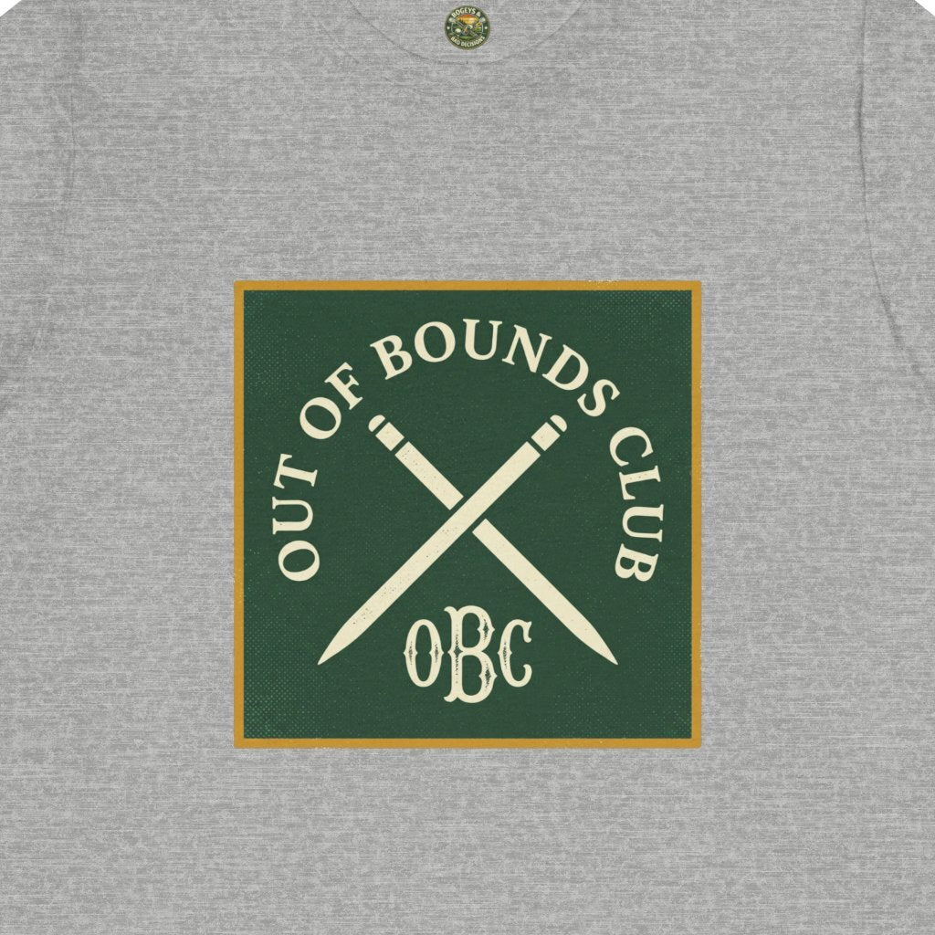 Out of Bounds Club Crossed Stakes Tee