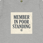 OBC Member In Poor Standing - Vintage Typography