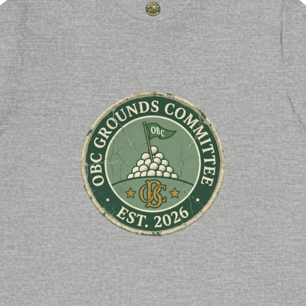 OBC Grounds Committee Tee - Vintage Country Club Badge