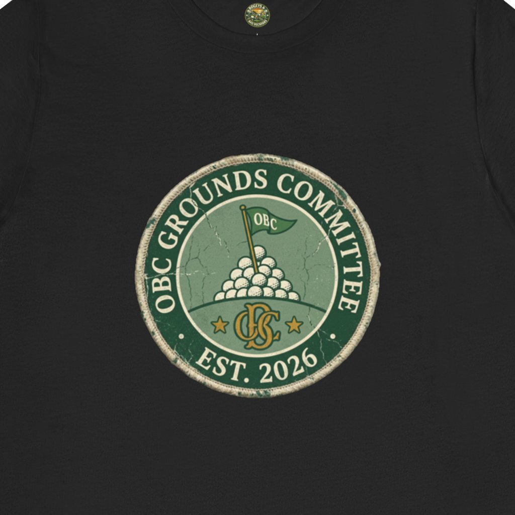 OBC Grounds Committee Tee - Vintage Country Club Badge