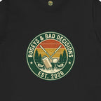 Bogeys & Bad Decisions Logo Tee