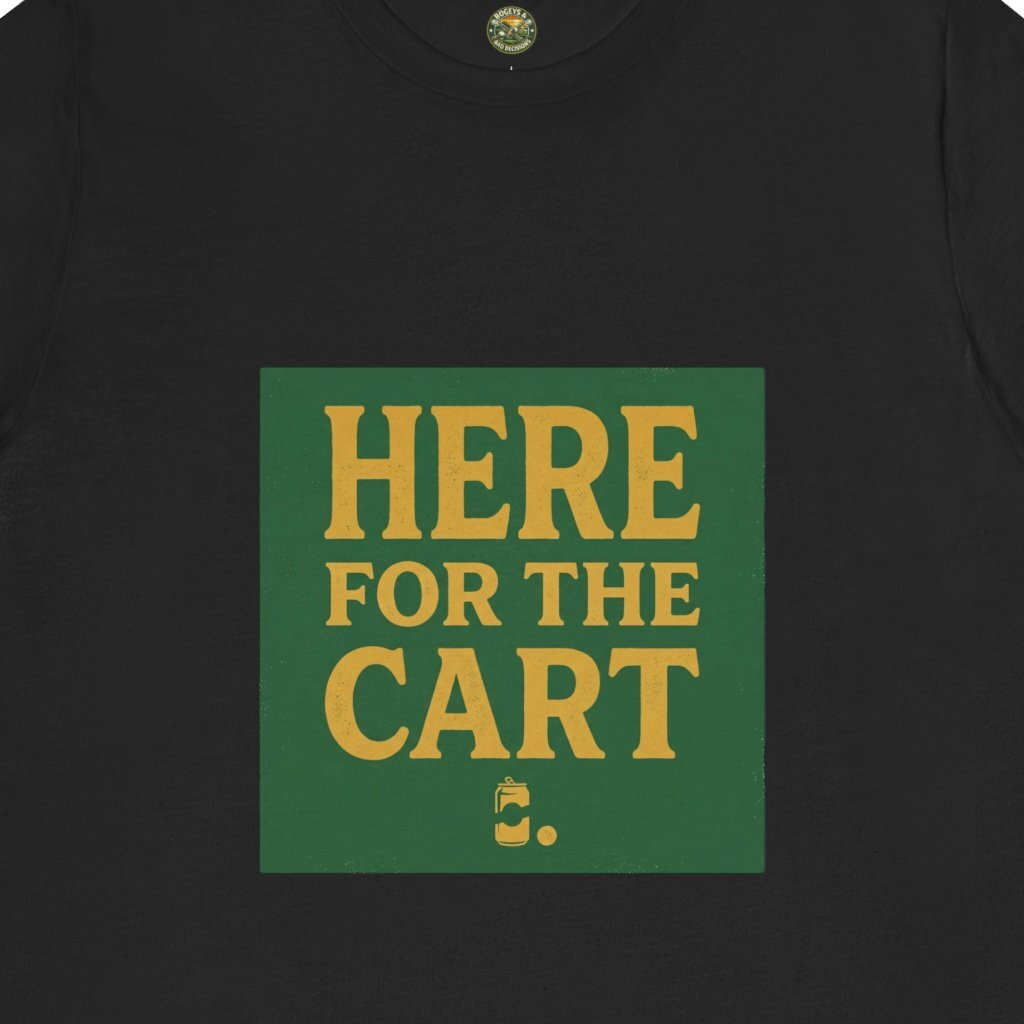 Here For The Cart — Vintage Golf & Beer Tee