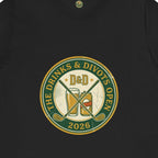 Drinks & Divots Open Badge Tee