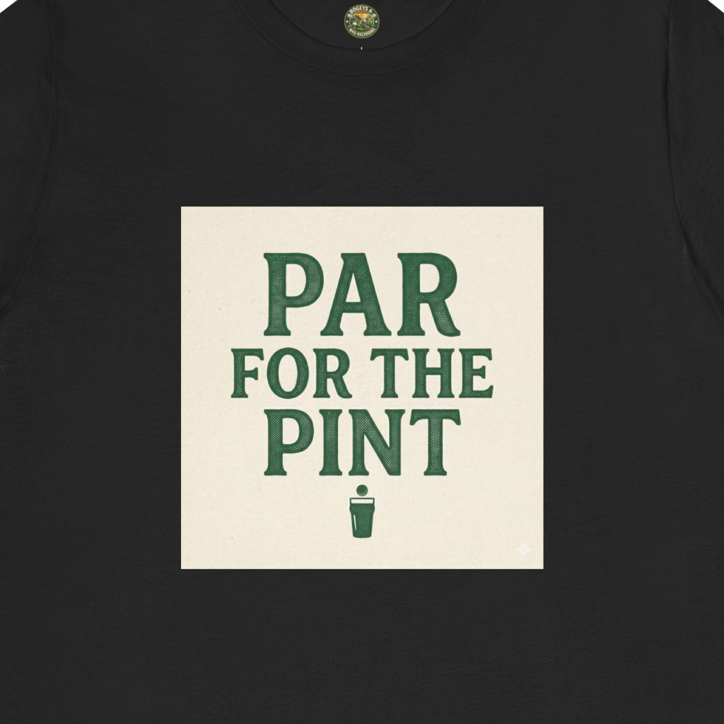 Par For The Pint — Vintage Cream Golf & Beer Tee
