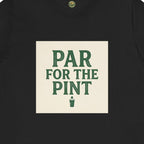 Par For The Pint — Vintage Cream Golf & Beer Tee