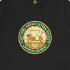 Cart Girl Appreciation Society Tee — Vintage Tribute Badge
