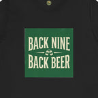 Back Nine, Back Beer - Vintage Golf Tee