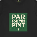 Par For The Pint - Green Label Vintage Golf & Beer Tee