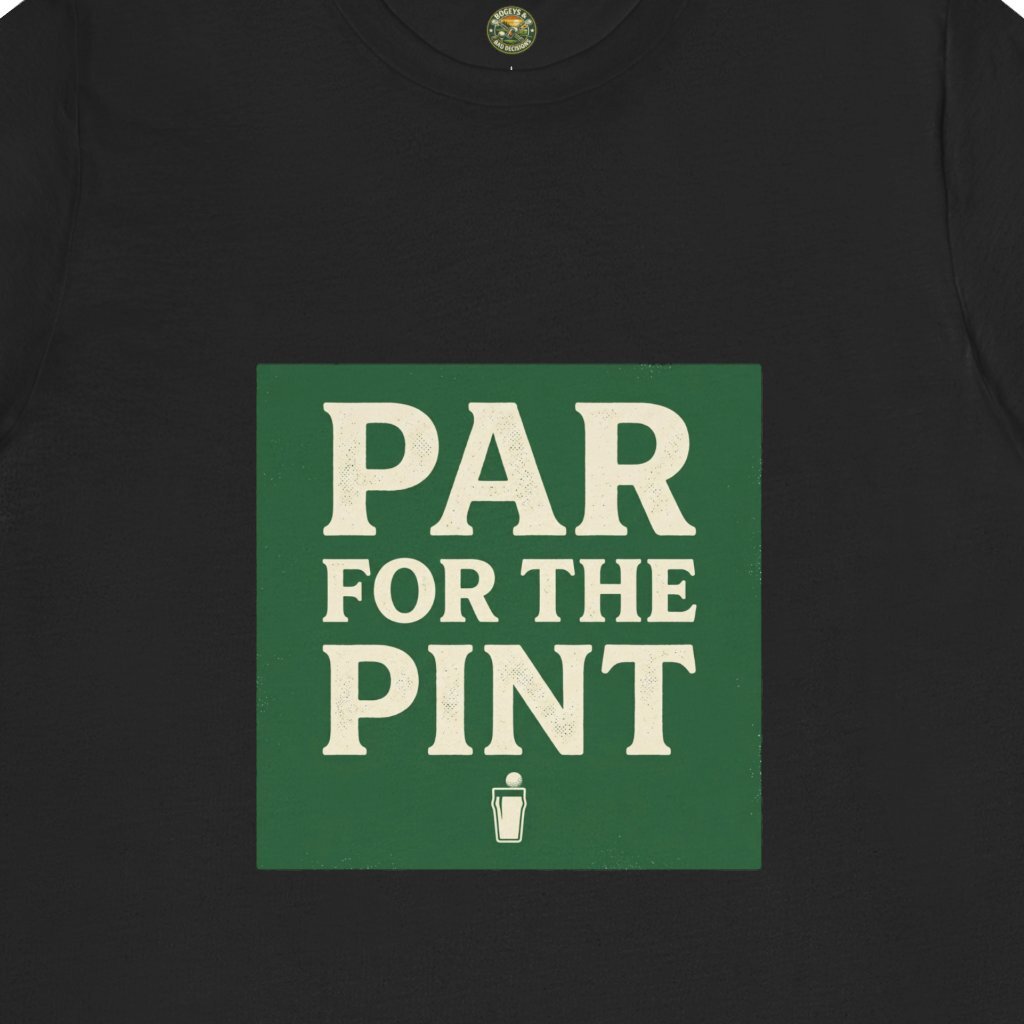 Par For The Pint - Green Label Vintage Golf & Beer Tee